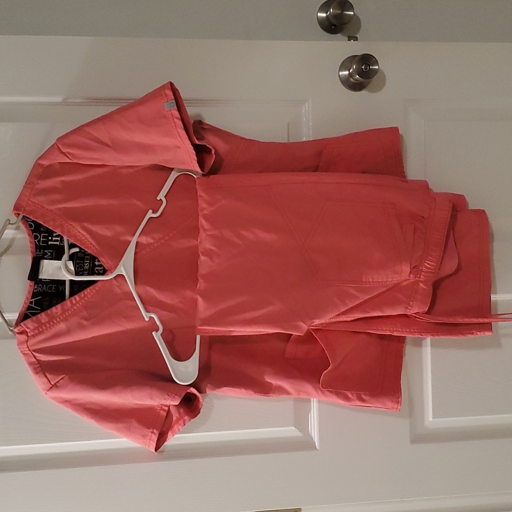 Women's scrub set.